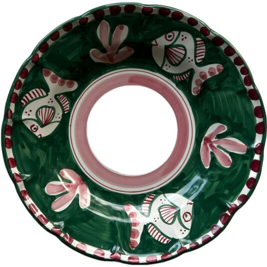 Amalfi Dyp Tallerken 23 cm Grønn