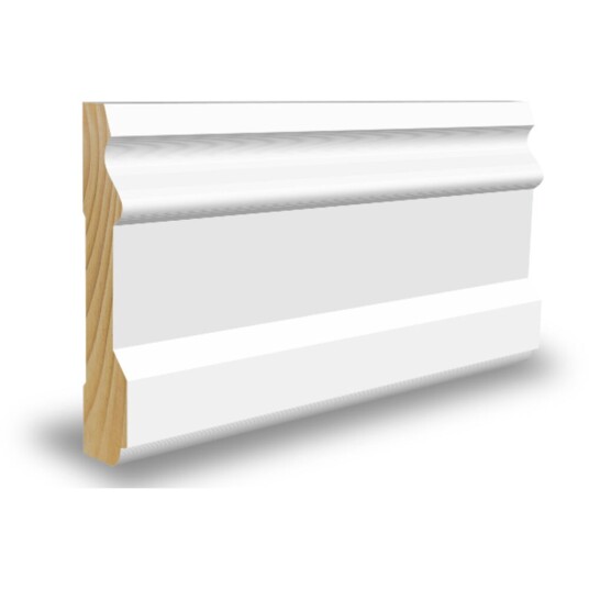 Harmoni Karmlist Dørsett Malt Furu 15x70x5500 mm Bomull
