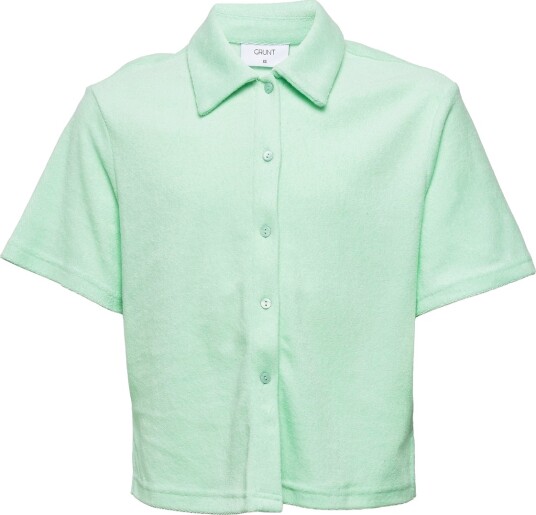 Grunt Daisy Towelling Shirt Green 152