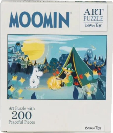 Moomin Art Puslespill 200 Brikker BlÃ¥