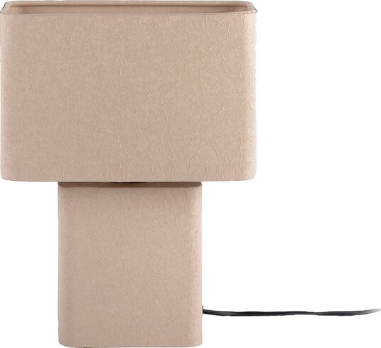 Leitmotiv Bordlampe Boaz Recto Grå Bordlamper