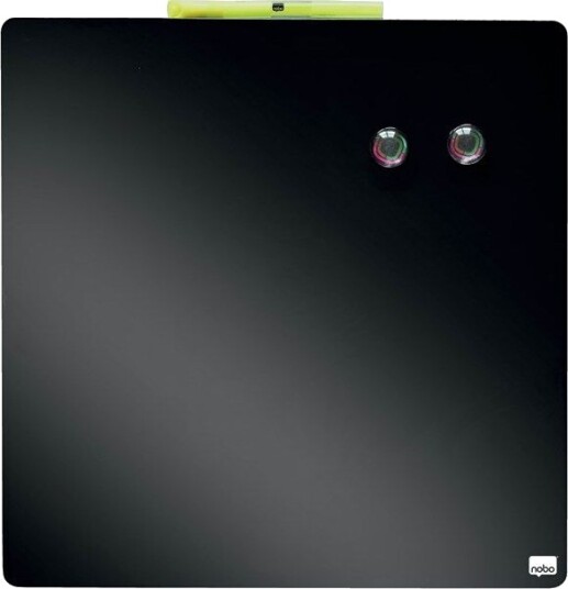 Nobo Whiteboard Tile square 36x36cm Black Nobo Whiteboard Tile square 36x36cm Black