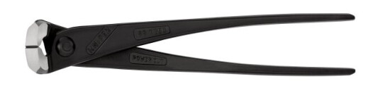Knipex 99 10 250, Hovtang, 3,3 Mm, Stål, Sort, 250 Mm, 350 G