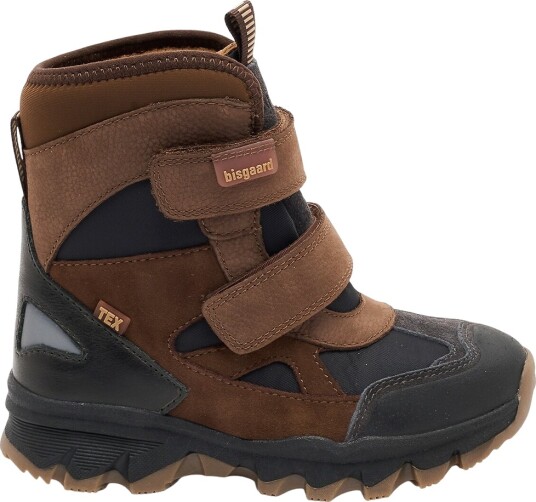 Bisgaard Vintersko - Edon Tex - Dark Brown - Bisgaard - 30 - Vinterstøvler Brun Svart
