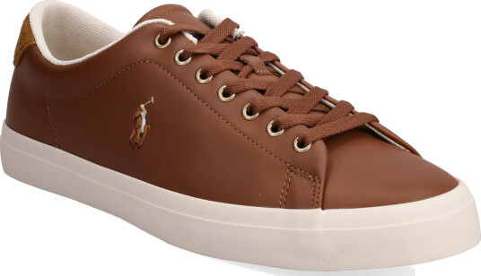Polo Ralph Lauren Longwood Leather Sneaker - Brown - 40 Polo Ralph Lauren Longwood Leather Sneaker - Brown - 40
