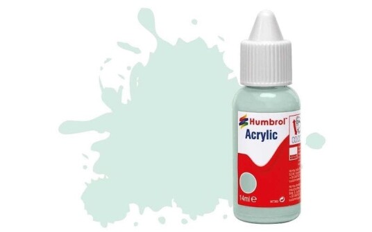 Humbrol Akryl No 23 Duck Egg Blue - Matt 14ml Dropper Bottle