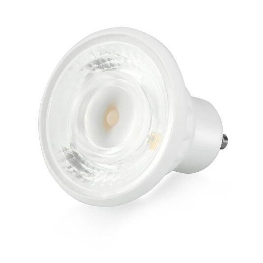 Ecolux GU10 LED 7W 2700 Kelvin Dimbar Hvit