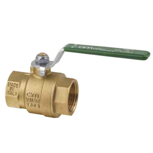 Cimberio Cim C17 Crnl Kuleventil Blyfri 1 1/2"
