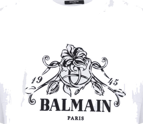 Balmain Herre Topper Hvit L,