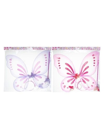 Lg Imports LG Imports Butterfly Wings with Magic Wand & Tiara