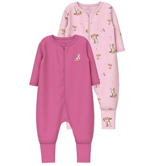 Name It Sovedress 2-pakning Ibis Rose Name It Sovedress 2-pakning Ibis Rose