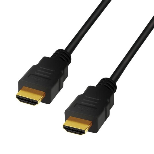 LogiLink HDMI-kabel 5m 4K/120Hz med ARC og Gullkontakt LogiLink HDMI-kabel 5m 4K/120Hz med ARC og Gullkontakt