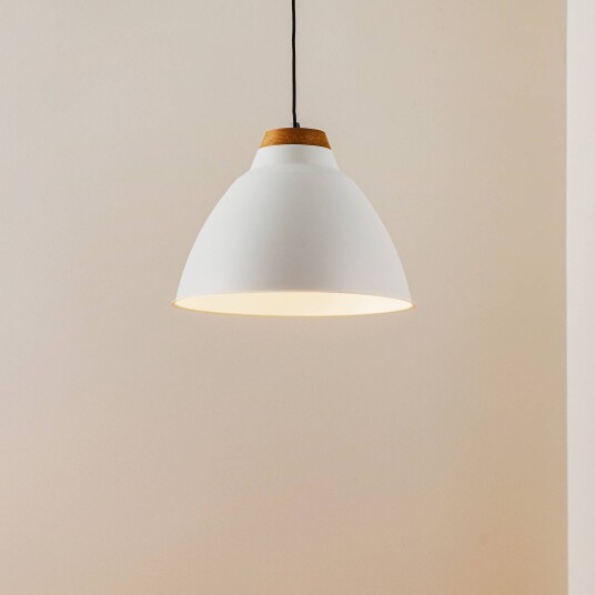 Luminex Skal pendellampe hvit Luminex Skal pendellampe hvit