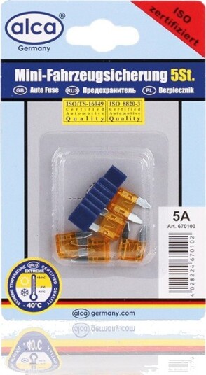 ALCA 670100 Sikringssett ALCA 670100 Sikringssett