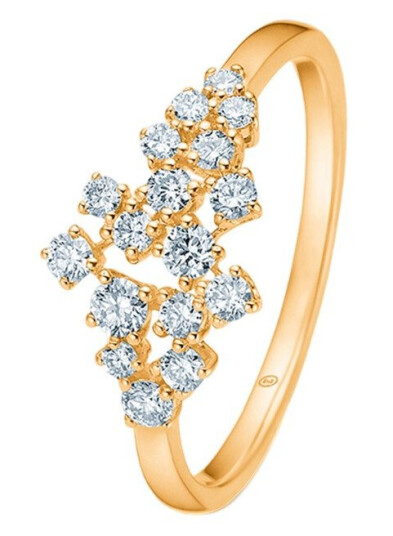 Mads Z Starry Night Ring 14 kt. Gull 0,45 ct. 1541083-54. - Dame - Gold Mads Z Starry Night Ring 14 kt. Gull 0,45 ct. 1541083-54. - Dame - Gold