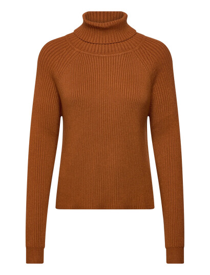 Minus Msava Knit Turtleneck - Brown - L