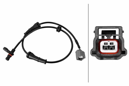 Sensor, ABS HELLA 6PU 358 219-051