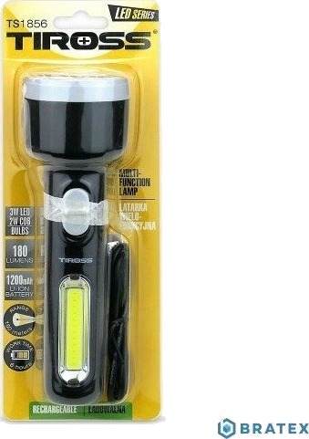 Tiross Ts-1856 Oppladbar Lommelykt