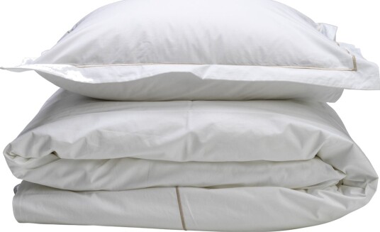 Gripsholm Bed Set Siri Percale Kingsize White 240X220;2X50X60CM Gripsholm Bed Set Siri Percale Kingsize White 240X220;2X50X60CM