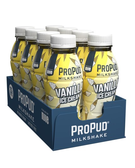 NJIE ProPud Milkshake Vanilla Ice Cream 8x330ml (Laktosefri) NJIE ProPud Milkshake Vanilla Ice Cream 8x330ml (Laktosefri)
