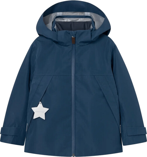 MINI A TURE Mattitan 3 In 1 Shell Jacket. Grs Navy 7Y/122