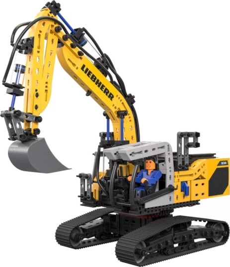 Fischertechnik R 938 Pneumatisk Gravemaskin Byggesett 10+ År 689 Deler