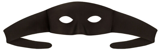 Henbrandt Maske Highwayman Svart