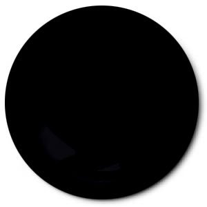 ITALERI Akrylmaling - Gloss Black - 20ml