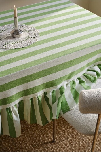 Jotex Duk Grønn/hvit ISLA 221233603250