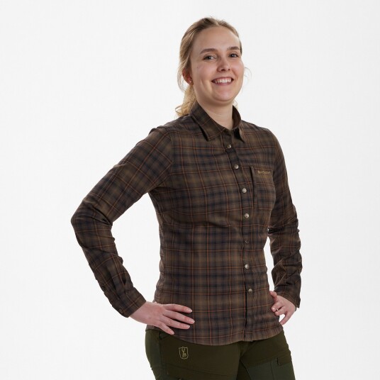 Deerhunter Lady Emery Shirt Green Check 44