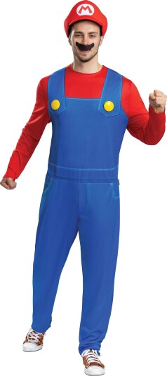 Jakks Pacific Disguise Super Mario Klassisk Kostyme X-Small Small 157239SXS-20L