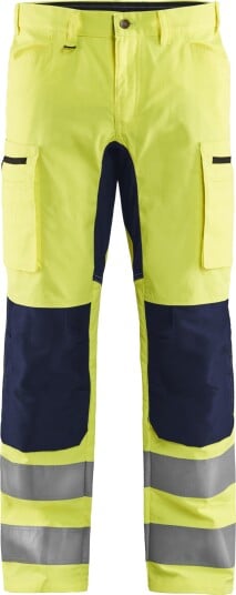 Blakläder 158518113389C150 Arbeidsbukse Varslinggul Marinebla Gul Marinebla Blakläder 158518113389C150 Arbeidsbukse Varslinggul Marinebla Gul Marinebla