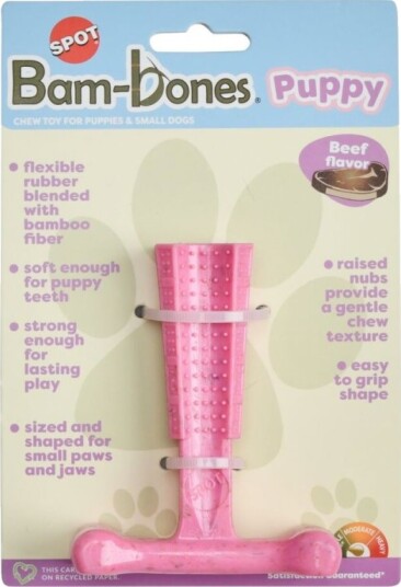 Bam-Bones Puppy Beef Rosa 10.5 cm