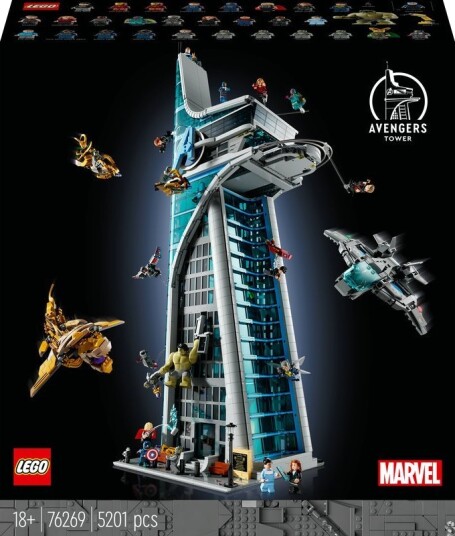 LEGO Super Heroes Avengers-tårnet 76269 LEGO Super Heroes Avengers-tårnet 76269