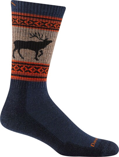 Darn Tough Men's VanGrizzle Boot Midweight Hiking Sock Cushion Eclipse XL