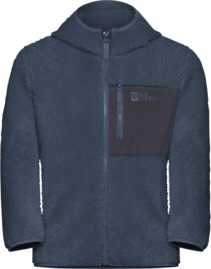 Jack Wolfskin Kids' Ice Curl Hood Jacket Midnight Sky 128