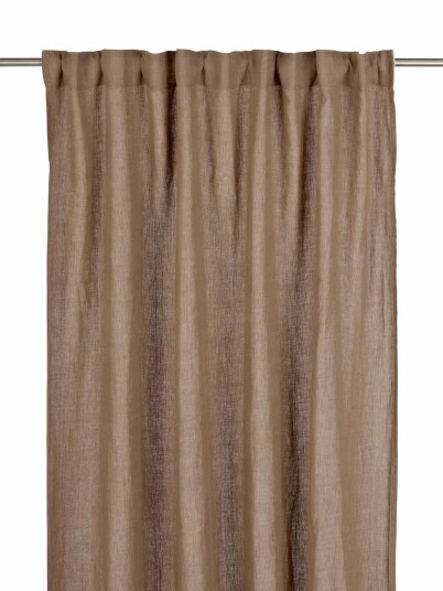 Svanefors Julie gardin 2-pack Mokka 145 x 280 cm