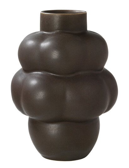 Louise Roe Ceramic Balloon Vase #04 Brown Louise Roe MUD BROWN ONE SIZE