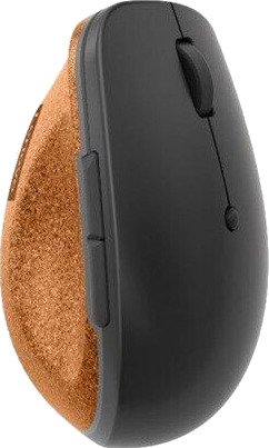 Lenovo Go Ergonomisk Trådløs Mus med 6 Knapper - Blå Optisk - Brun