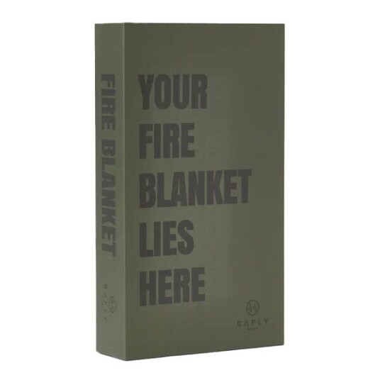 Safly Brannteppe Coffee Table Book Mosegrønn