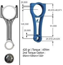 IPSA CO010700 Stempelstang IPSA CO010700 Stempelstang