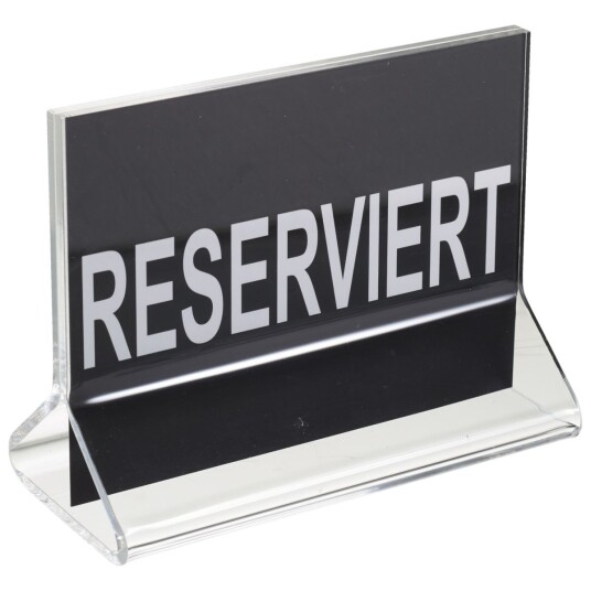 PULSIVA Bordrytter Resa; 11.5x9 cm (BxH); Transparent; 5 Stykk / Forpakning