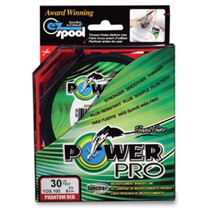 Power Pro Line Powerpro Vermillionred
