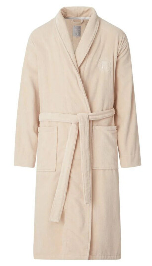 Lexington Hotel Velour morgenkåpe XL Beige