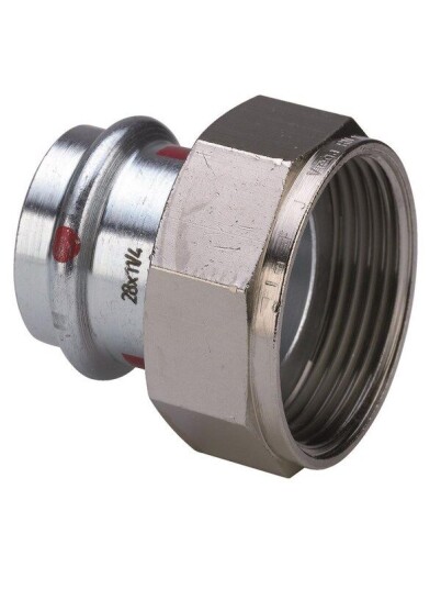 Viega prestabo connection screw fitting 22 mm x 34