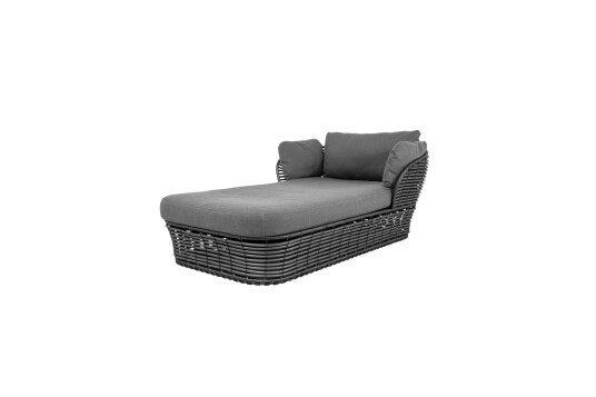 Cane-line Basket daybed Graphite Grå