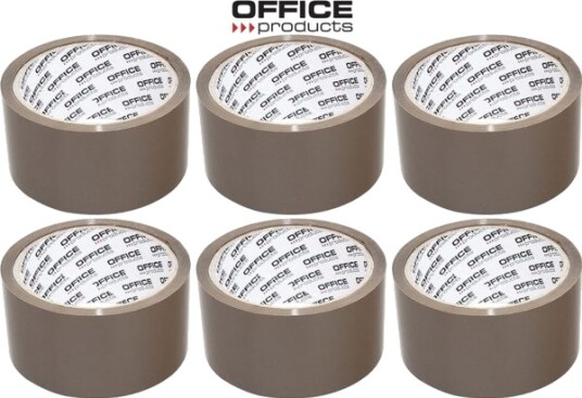 Office Products Pakkebånd 48 Mm/50 Y Hot Melt Brun 6