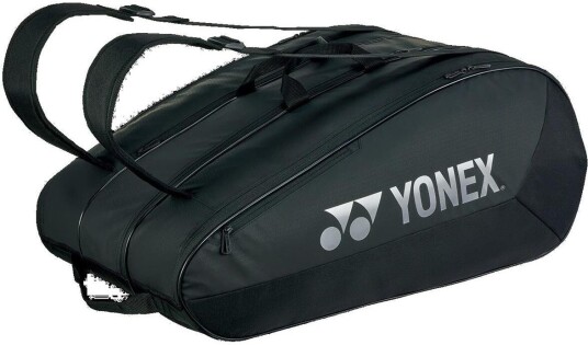 Yonex Team Racket Bag x12 Black Yonex Team Racket Bag x12 Black