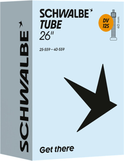 Schwalbe slange 26"x1,00-1,60 (25/40-559) 40mm dunlop ventil