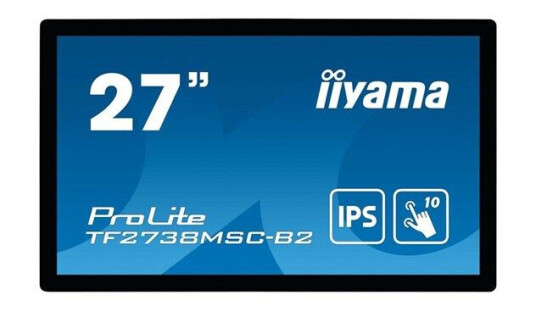 Iiyama ProLite 27" Berøringsskjerm FHD 1920x1080 IPS med Innebygde Høyttalere Iiyama ProLite 27" Berøringsskjerm FHD 1920x1080 IPS med Innebygde Høyttalere